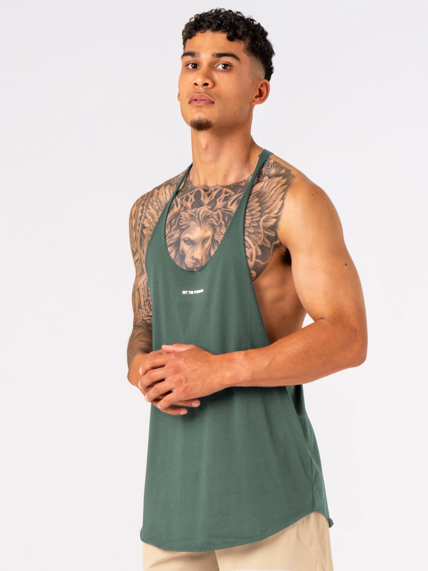 Arnie T-Back - Fern Green