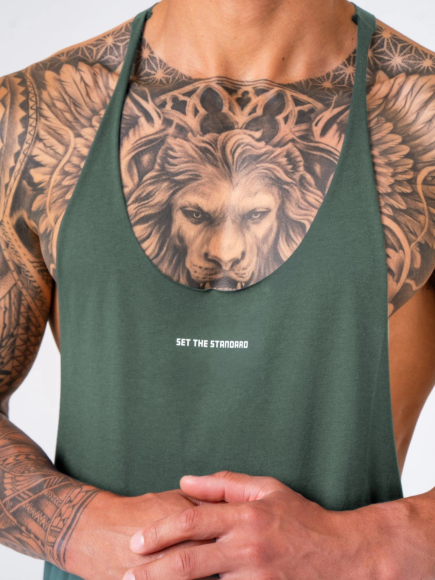 Arnie T-Back - Fern Green