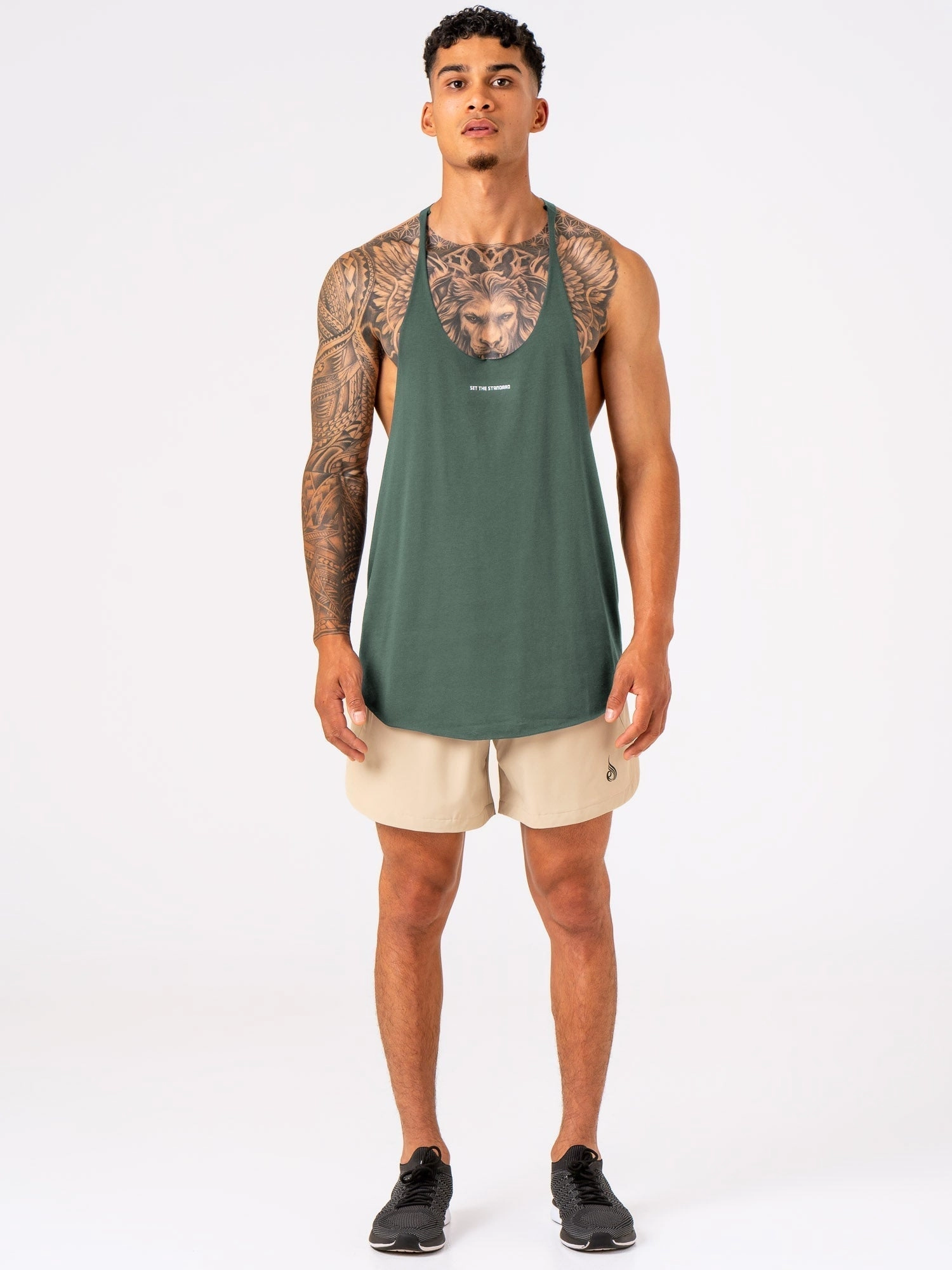 Arnie T-Back - Fern Green