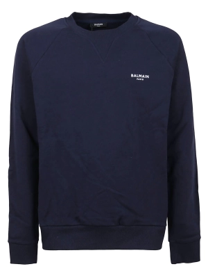Balmain Logo Printed Crewneck Sweatshirt