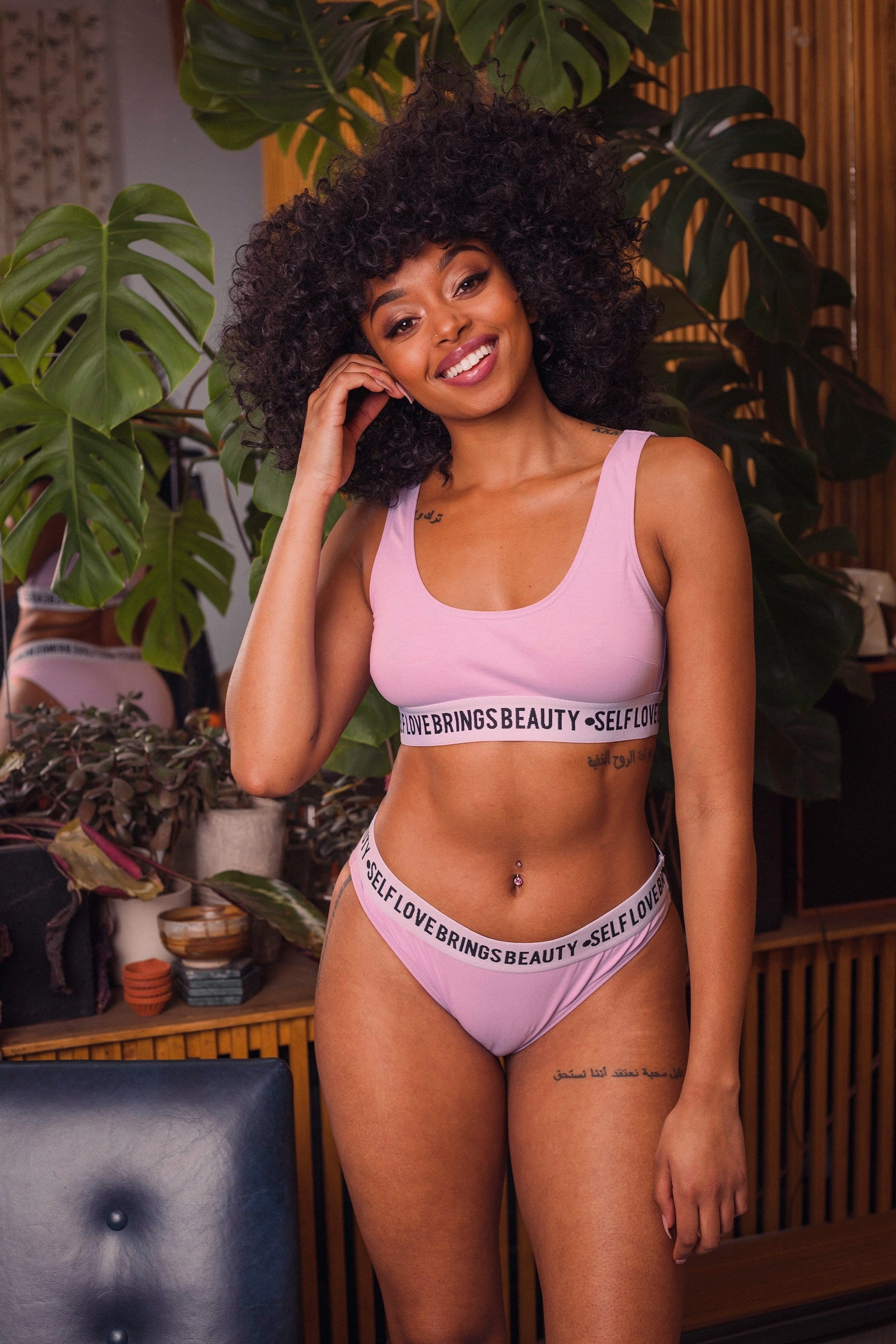 Felicity Hayward Self Love Lilac Crop Top