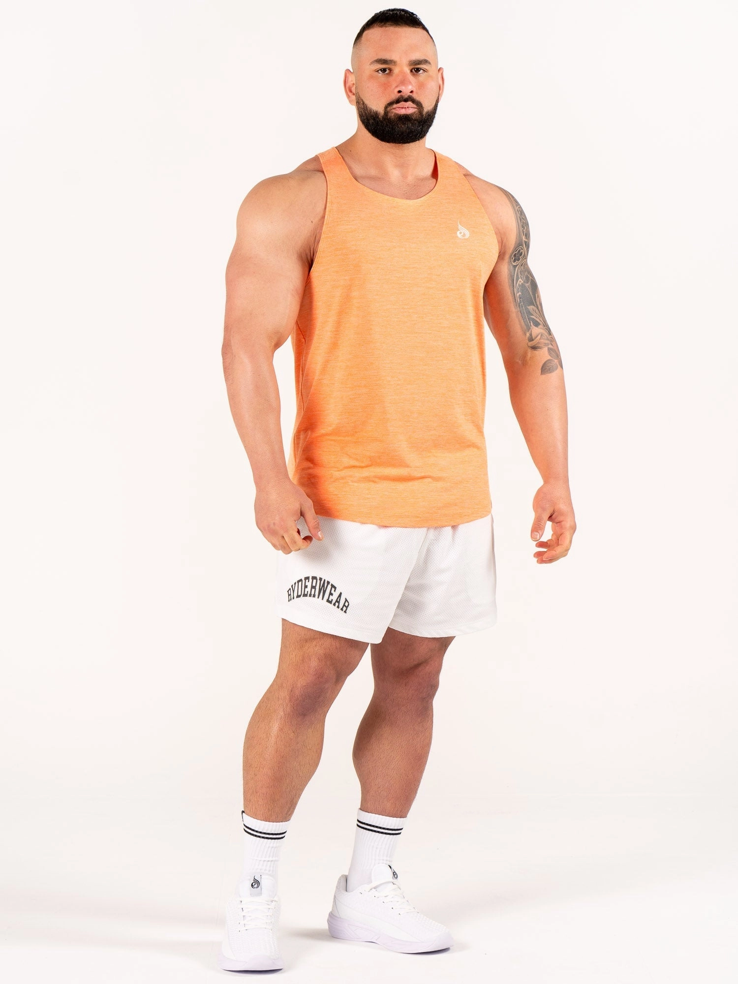 Flex Active Tank - Orange Marl