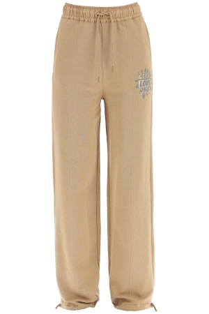 Ganni Logo Embroidered Drawstring Track Pants