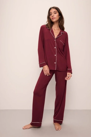 Gisele TENCEL™ Modal Long PJ Set | Cabernet