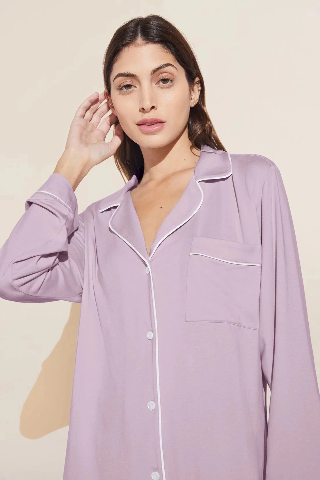 Gisele TENCEL™ Modal Long PJ Set | Lavender