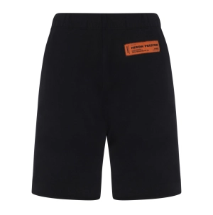 Heron Preston Logo-Patch Knee-Length Shorts