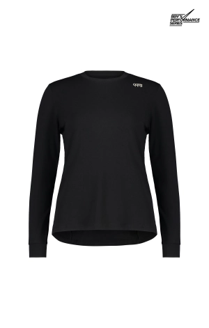 Lomond Long Sleeve Tee - Black - Women's