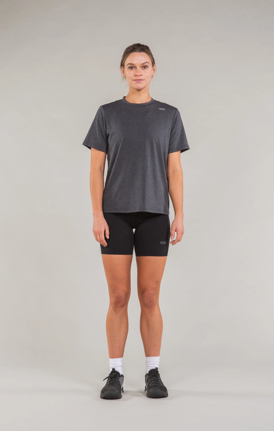 Lomond Tee - Charcoal - Women's