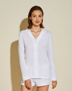 Long Sleeve Top & Boxer Pajama Set