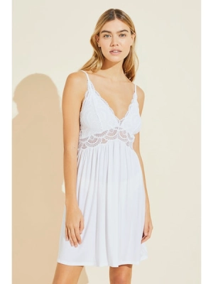 Mariana TENCEL™ Modal Chemise | White