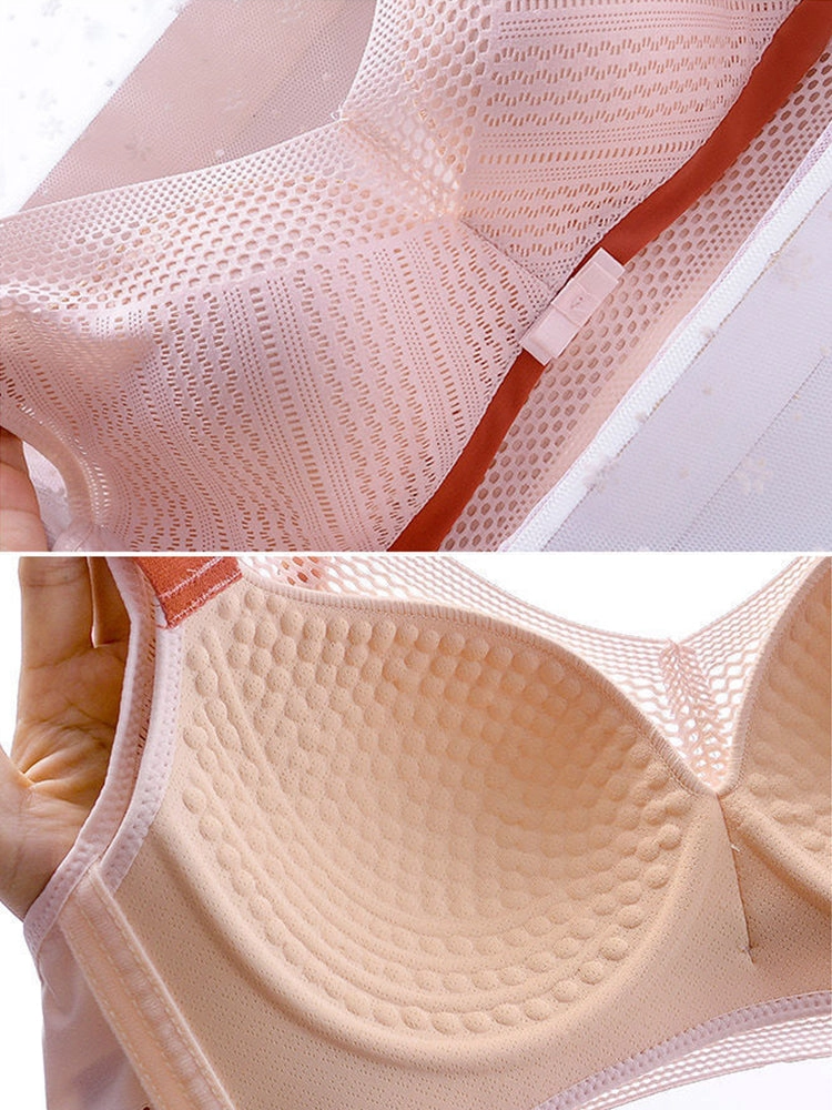 Mesh Breathable Full Coverage Minimizer Bras