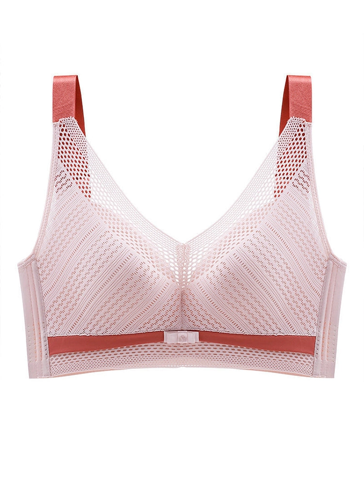 Mesh Breathable Full Coverage Minimizer Bras