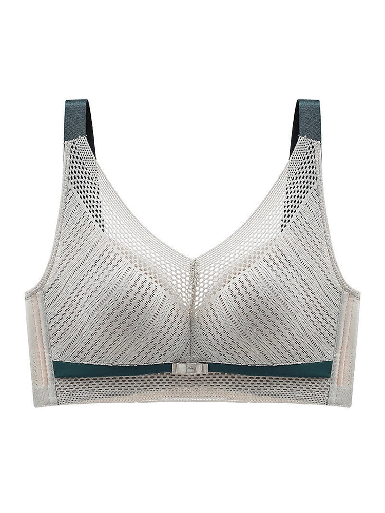 Mesh Breathable Full Coverage Minimizer Bras