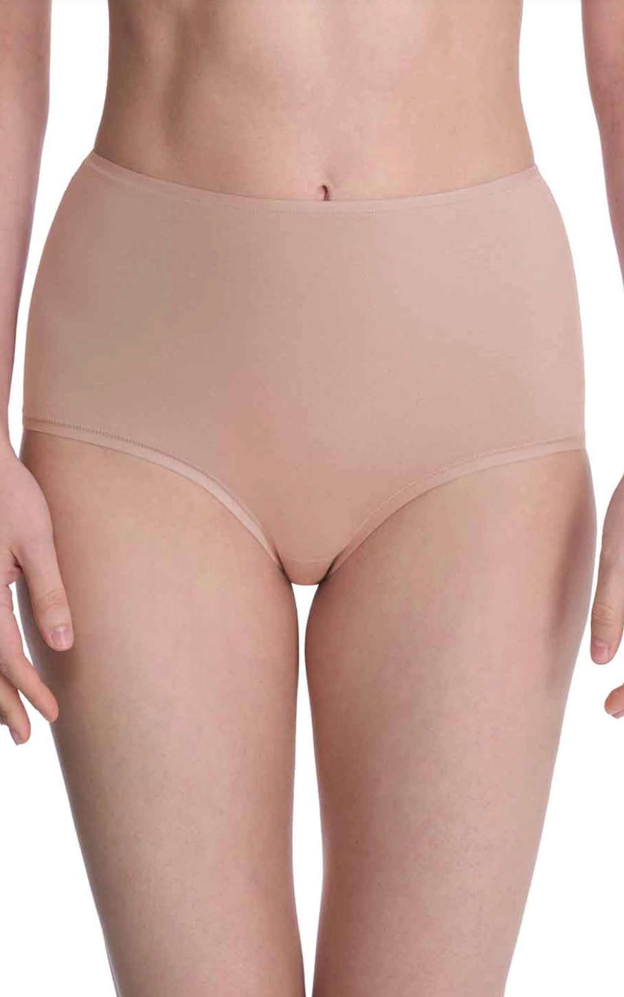 Natori Bliss Bare Cotton High Waist Brief