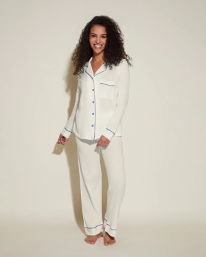 Petite Long Sleeve Top & Pant Pajama Set
