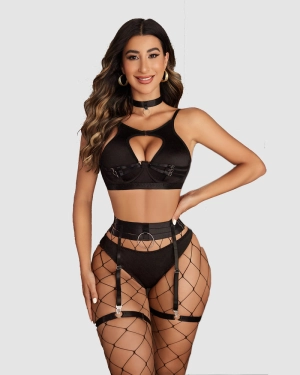 Push Up Bondaged 5 Piece Set (DE Only)