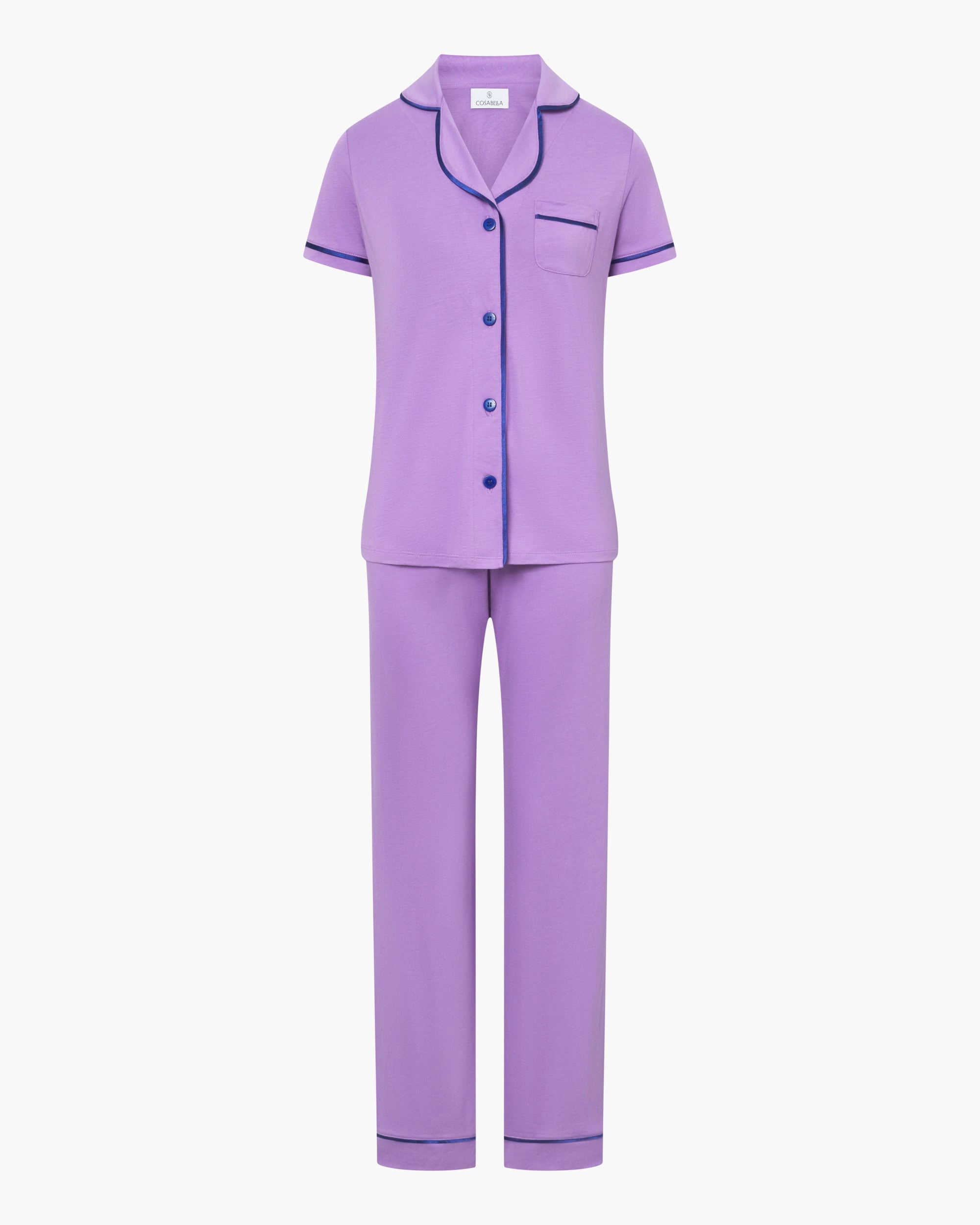 Short Sleeve Top & Pant Pajama Set