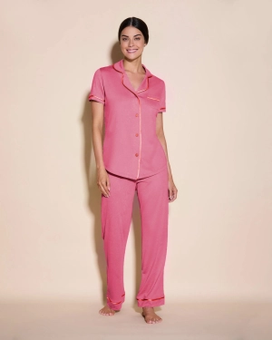 Short Sleeve Top & Pant Pajama Set