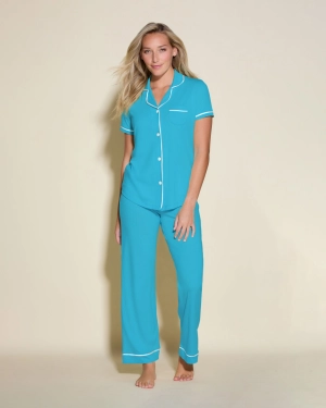 Short Sleeve Top & Pant Pajama Set