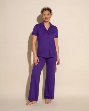 Short Sleeve Top & Pant Pajama Set