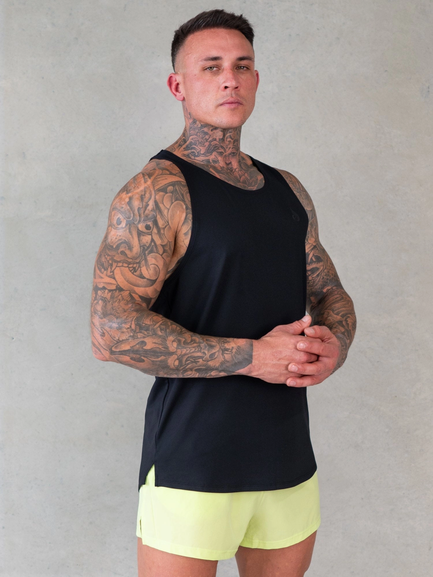 Soft Tech Tank - Black