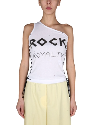 Stella McCartney Rock Royalty One-Shoulder T-Shirt