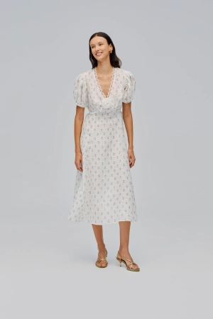 The Genus Rosa Dress in Bouquets