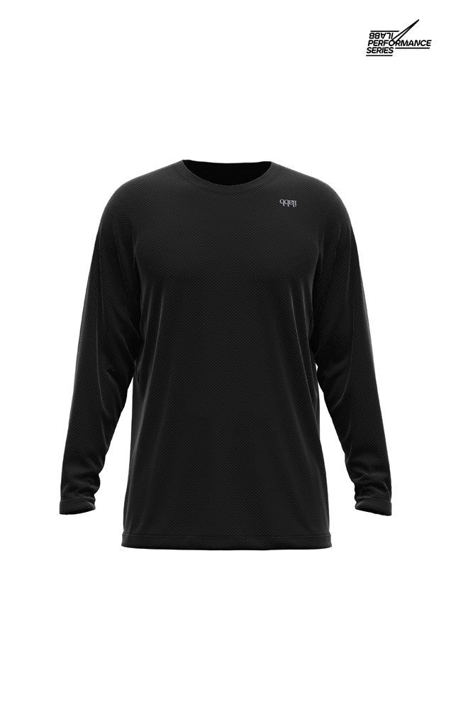 Traverse Long Sleeve Jersey - Black - Men's
