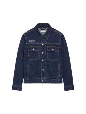 Womens Nettle Denim Jacket—rinse wash