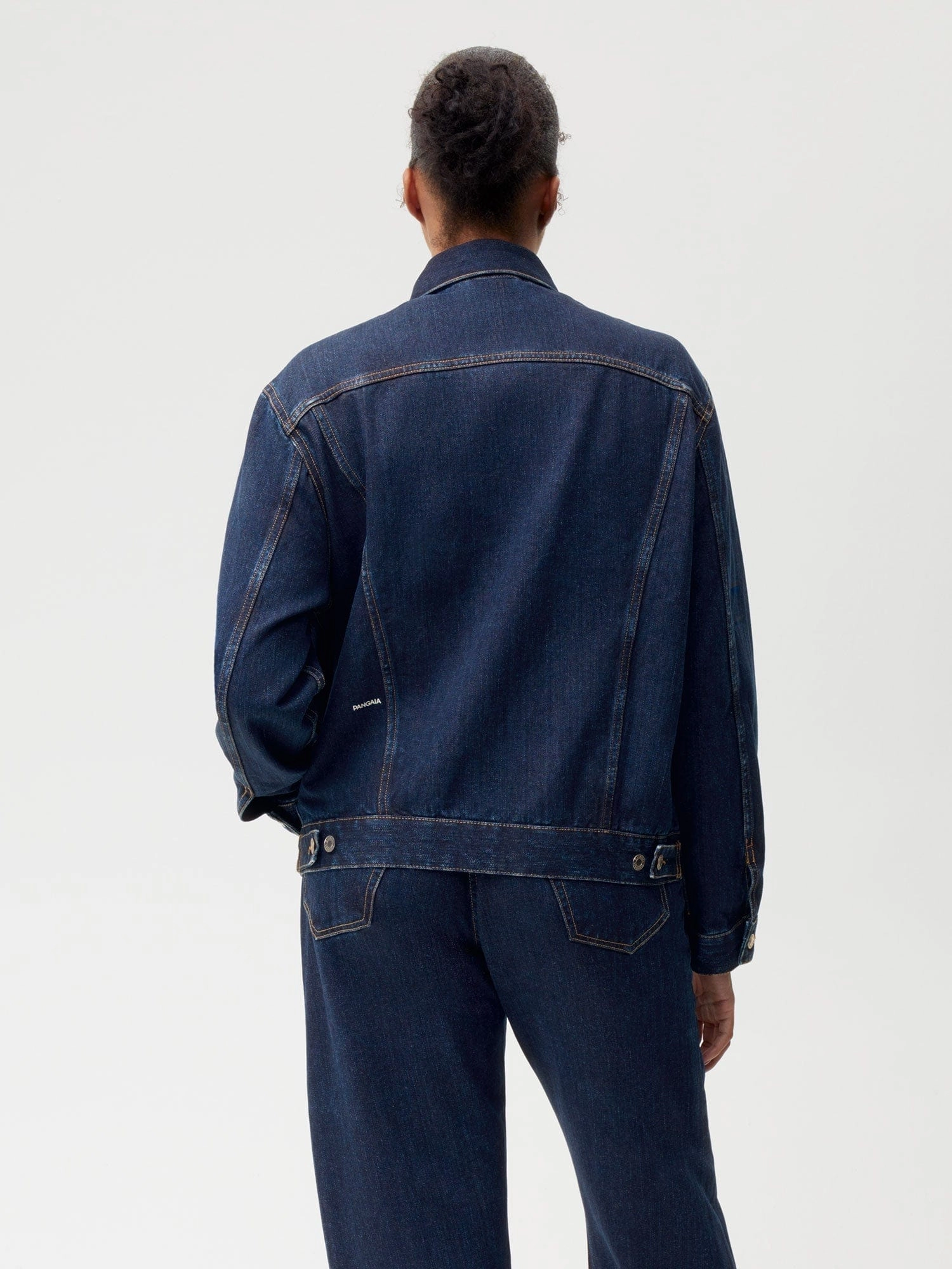 Womens Nettle Denim Jacket—rinse wash